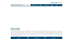 Desktop Screenshot of denchfieldroofing.com