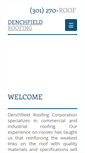 Mobile Screenshot of denchfieldroofing.com